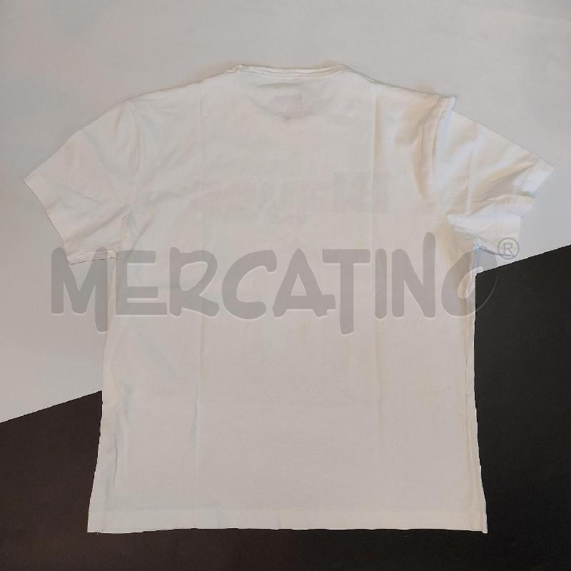 T SHIRT UOMO BIANCA BLAUER | Mercatino dell'Usato Genova sampierdarena 2