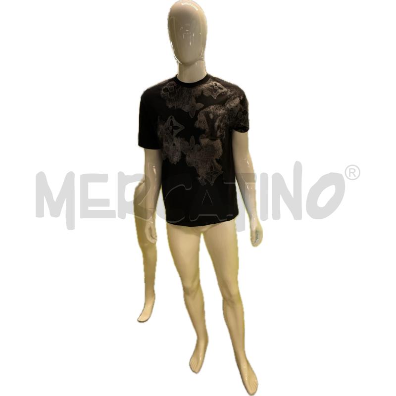 T SHIRT UOMO NERA LOUIS VUITTON  | Mercatino dell'Usato Genova sampierdarena 1