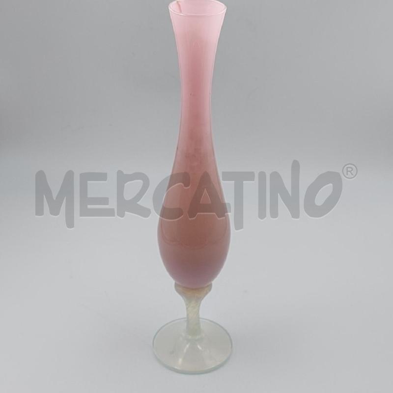 VASO ALTO ROSA | Mercatino dell'Usato Genova sampierdarena 1