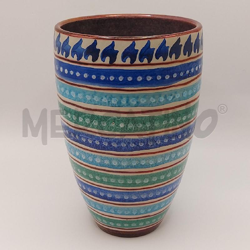 VASO COLORATO FAENZA | Mercatino dell'Usato Genova sampierdarena 1