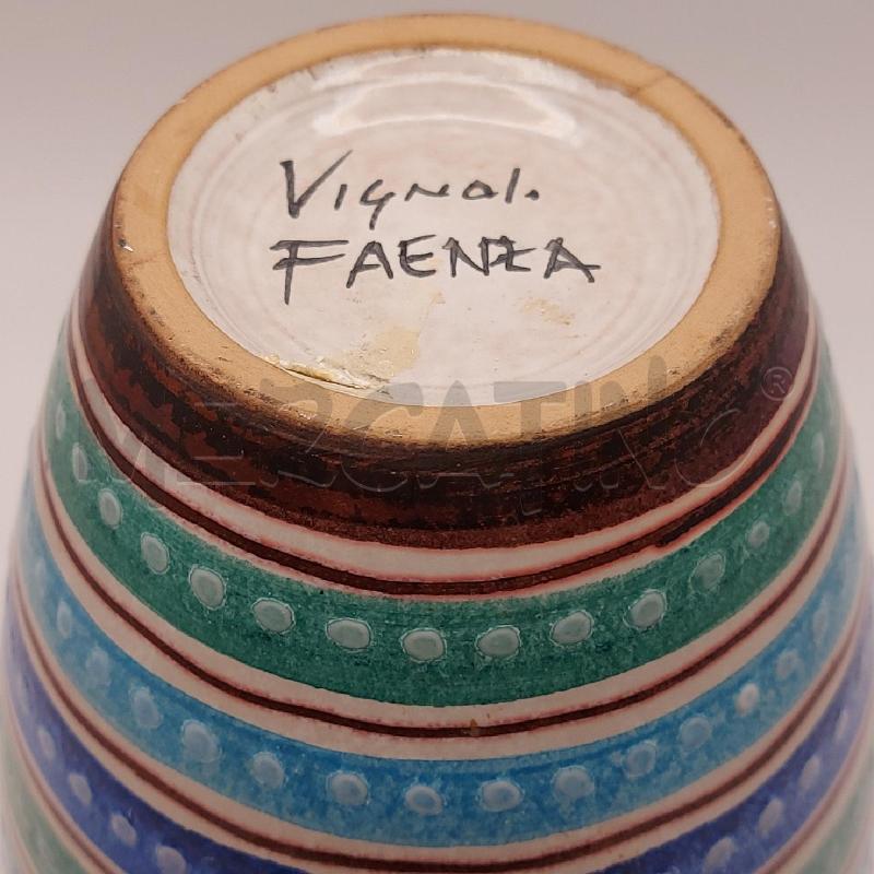 VASO COLORATO FAENZA | Mercatino dell'Usato Genova sampierdarena 3