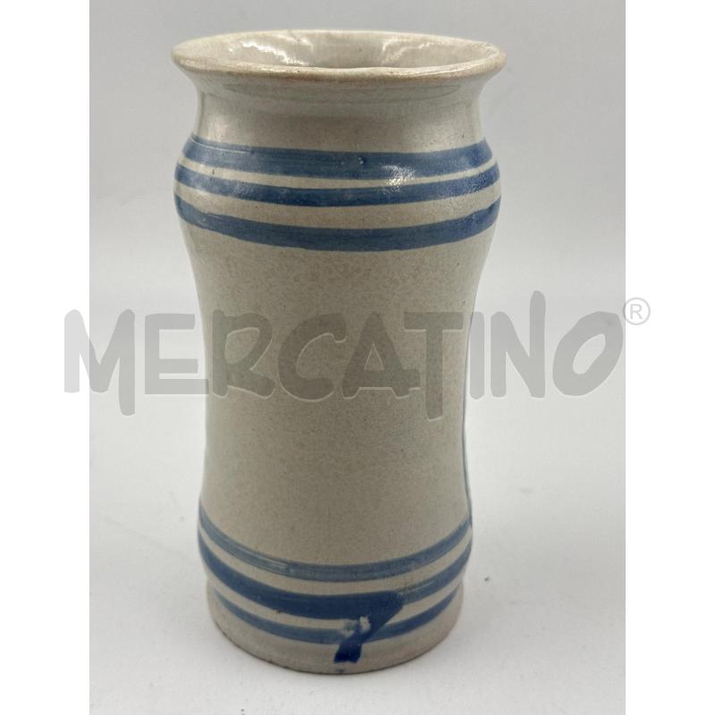 VASO GRIGIO E DISEGNO BLU | Mercatino dell'Usato Genova sampierdarena 2