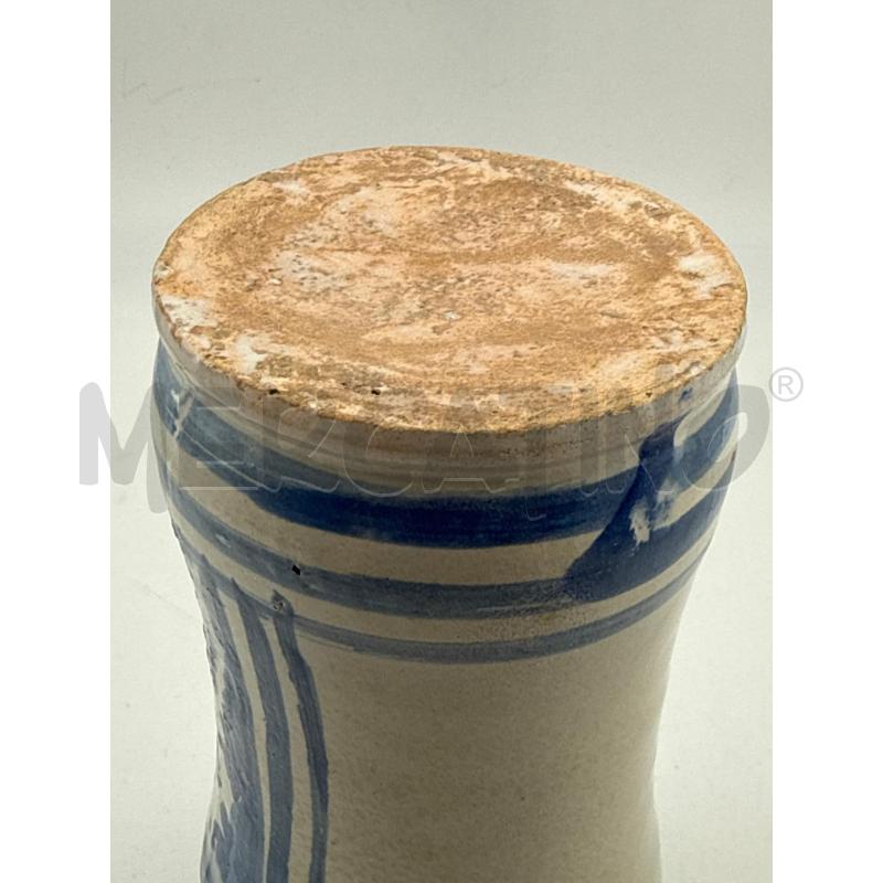 VASO GRIGIO E DISEGNO BLU | Mercatino dell'Usato Genova sampierdarena 3