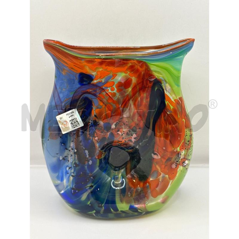 VASO MURANO COLORATO  | Mercatino dell'Usato Genova sampierdarena 1