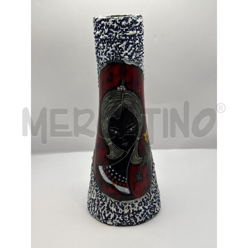 VASO NERO ROSSO DONNA  | Mercatino dell'Usato Genova sampierdarena 1
