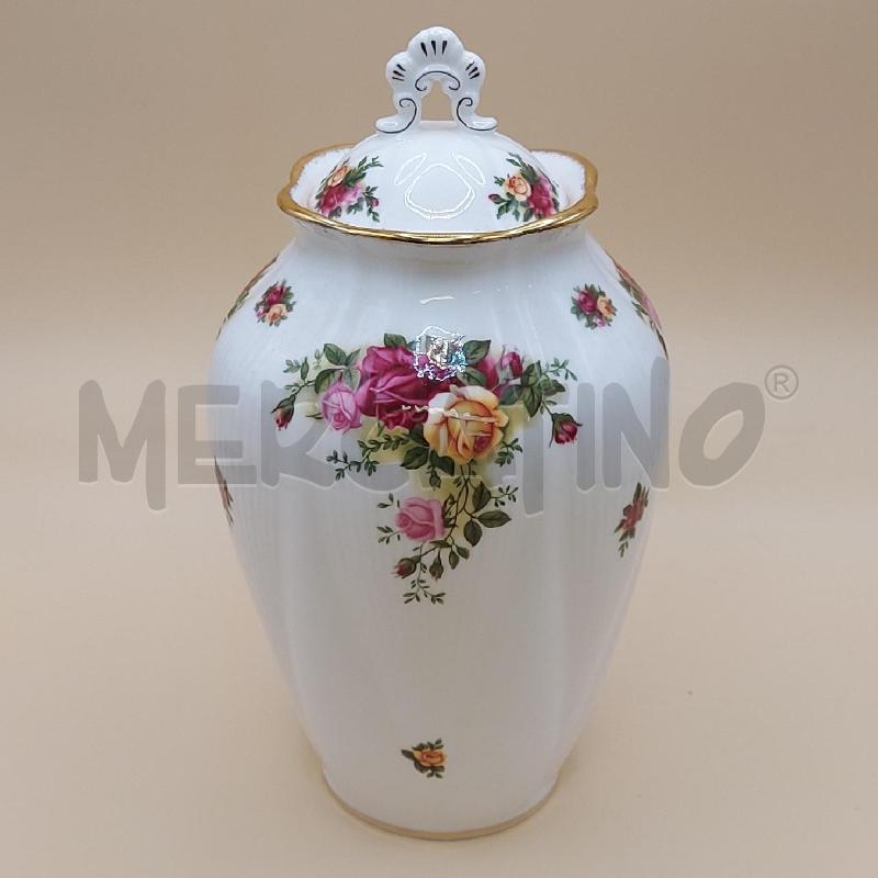 VASO ROSE GIALLE E BORDO ROYAL ALBER | Mercatino dell'Usato Genova sampierdarena 1