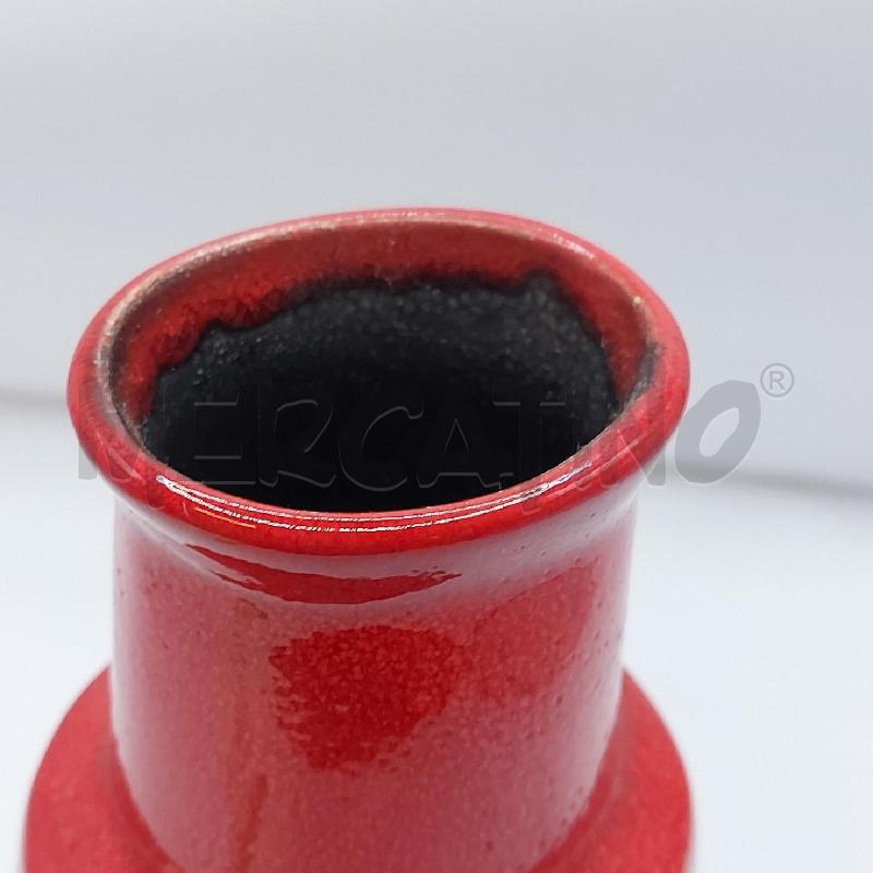 VASO ROSSO E VERDE SFUMATO UEBELACKER | Mercatino dell'Usato Genova sampierdarena 4
