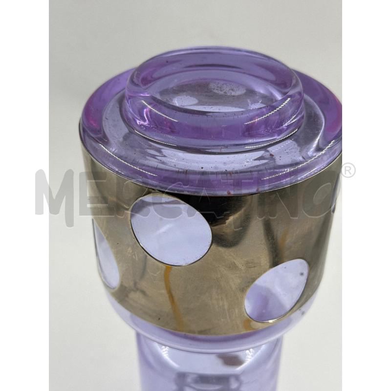 VASO VIOLA CON PLACCA  | Mercatino dell'Usato Genova sampierdarena 4