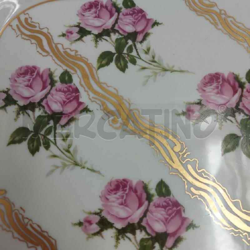 VASSOIO DECORO ROSE E DORAT | Mercatino dell'Usato Genova sampierdarena 2