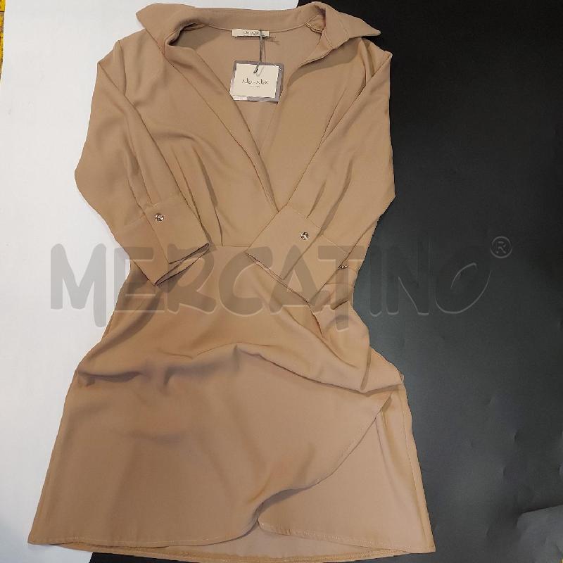 VESTITO DONNA BEIGE NO NA | Mercatino dell'Usato Genova sampierdarena 1