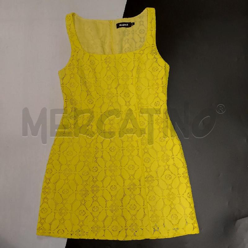 VESTITO DONNA DESIGUAL GIALLO RICA | Mercatino dell'Usato Genova sampierdarena 1