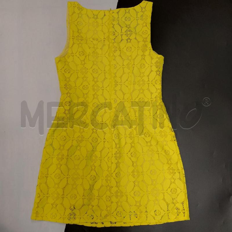 VESTITO DONNA DESIGUAL GIALLO RICA | Mercatino dell'Usato Genova sampierdarena 3