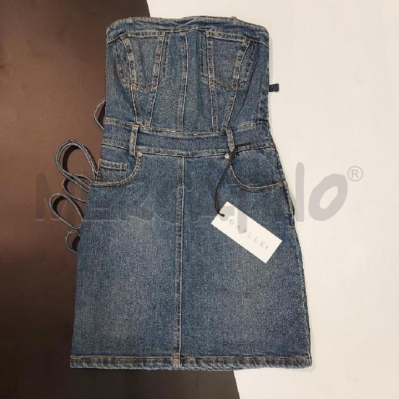 VESTITO DONNA JEANS GAELLE | Mercatino dell'Usato Genova sampierdarena 1
