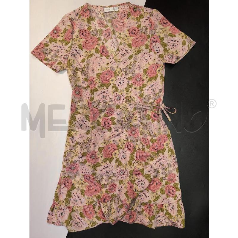 VESTITO DONNA VILA ROSA FIORI | Mercatino dell'Usato Genova sampierdarena 1