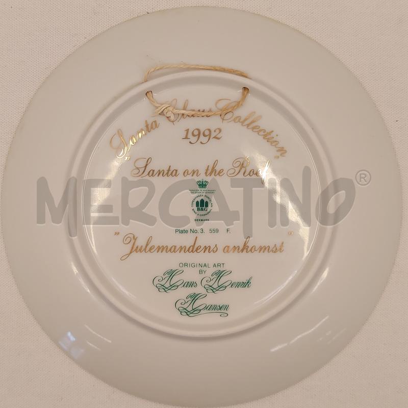 BING&GRONDAHL PIATTO SANTA CLAUS COLLECTION 1992 | Mercatino dell'Usato Genova molassana 2