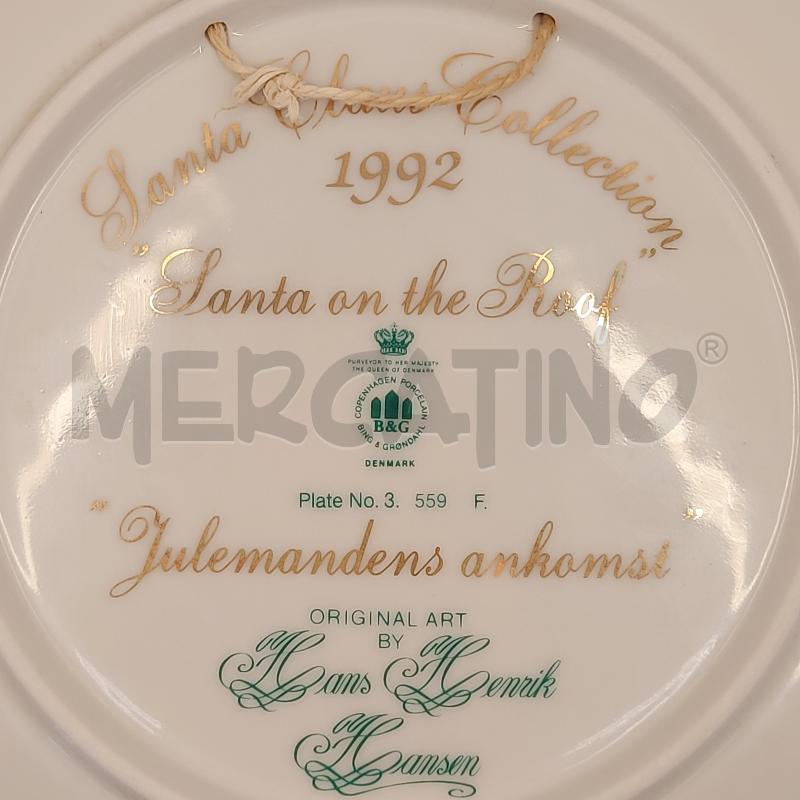BING&GRONDAHL PIATTO SANTA CLAUS COLLECTION 1992 | Mercatino dell'Usato Genova molassana 3
