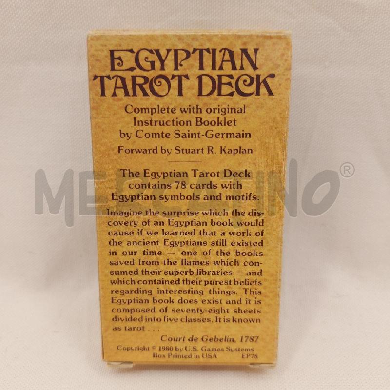 CARTE TAROCCHI - EGYPTIAN TAROT DECK  | Mercatino dell'Usato Genova molassana 2