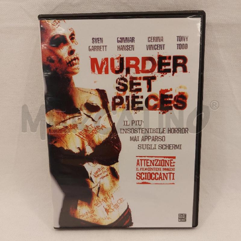 DVD MURDER SET PIECES | Mercatino dell'Usato Genova molassana 1