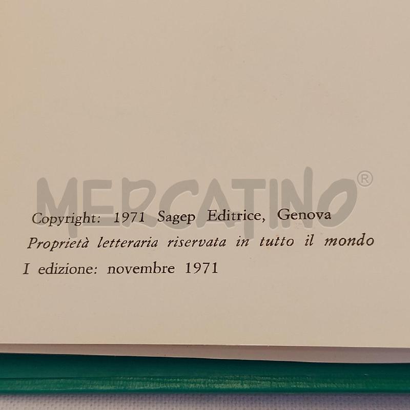 PISQUINO DA VOLASTRA E IL RITRATTO DI ORSETTASAGEP, 1971 | Mercatino dell'Usato Genova molassana 3