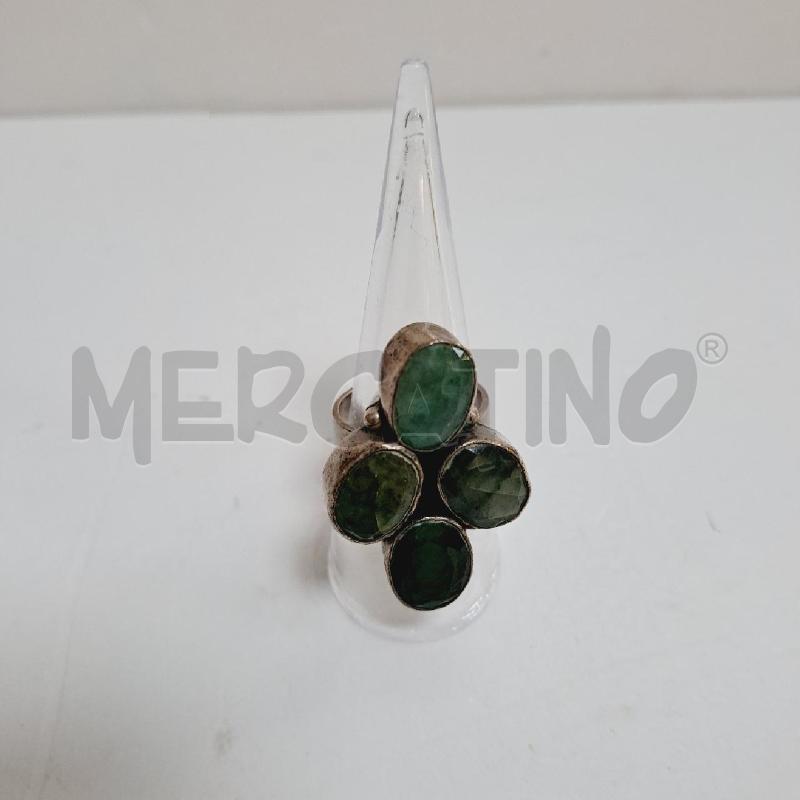 ANELLO ARG CON QZ AVVENTURINA | Mercatino dell'Usato Latina 1