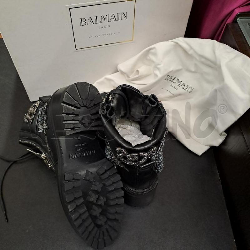 ANFIBI BALMAIN PARIS COMBAT BOOT | Mercatino dell'Usato Latina 4