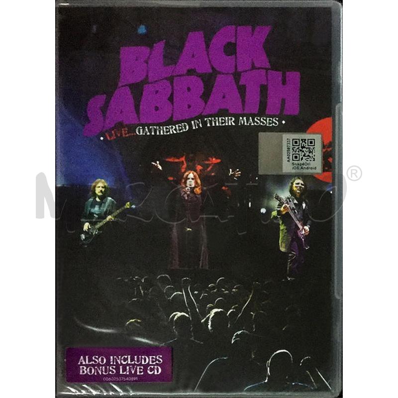 BLACK SABBATH - LIVE...GATHERED IN THEIR MASSES | Mercatino dell'Usato Latina 1