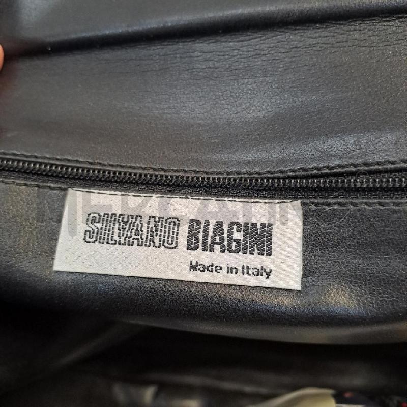 BORSA PELLE VINTAGE SILVANO BIAGINI | Mercatino dell'Usato Latina 2