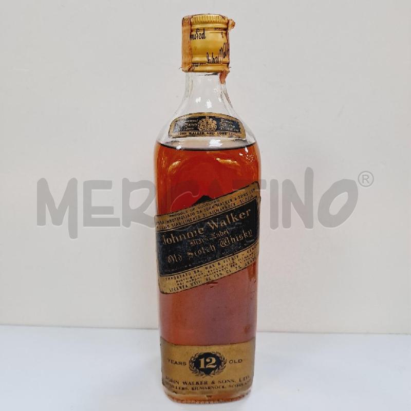 BOTTIGLIA JOHNNIE WALKER 12 ANNI | Mercatino dell'Usato Latina 1