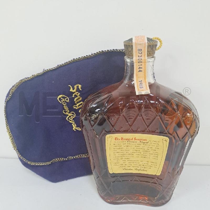 BOTTIGLIA SEAGRAM'S CROWN ROYAL 1965 | Mercatino dell'Usato Latina 2