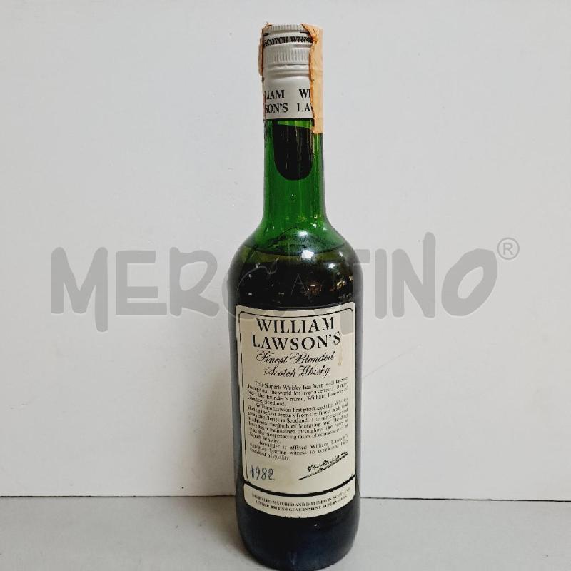 BOTTIGLIA WILLIAM LAWSON'S ANNI 80 | Mercatino dell'Usato Latina 2