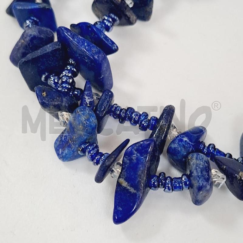 BRACCIALE 2 FILI PIETRE E PERLINE MURANO | Mercatino dell'Usato Latina 2