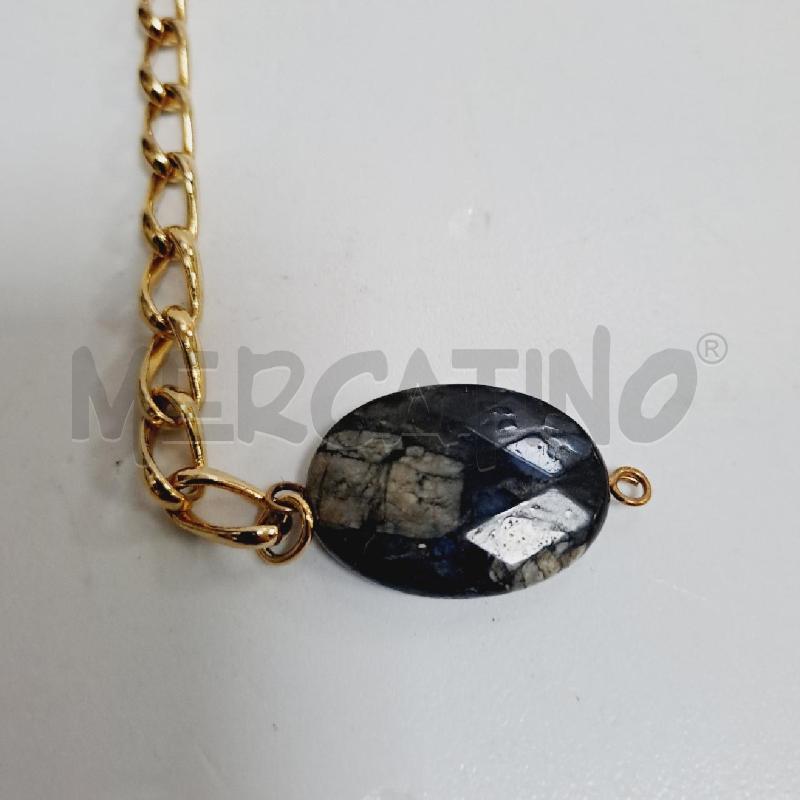 BRACCIALE DORATO PIETRA DURA | Mercatino dell'Usato Latina 2