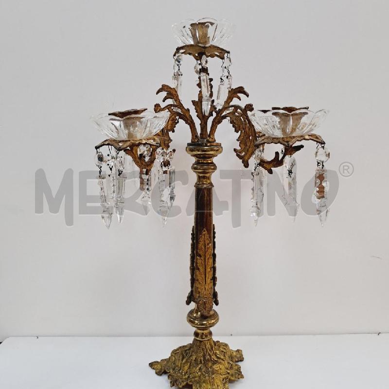 CANDELIERE VECCHIO OTTONE 5F  | Mercatino dell'Usato Latina 1