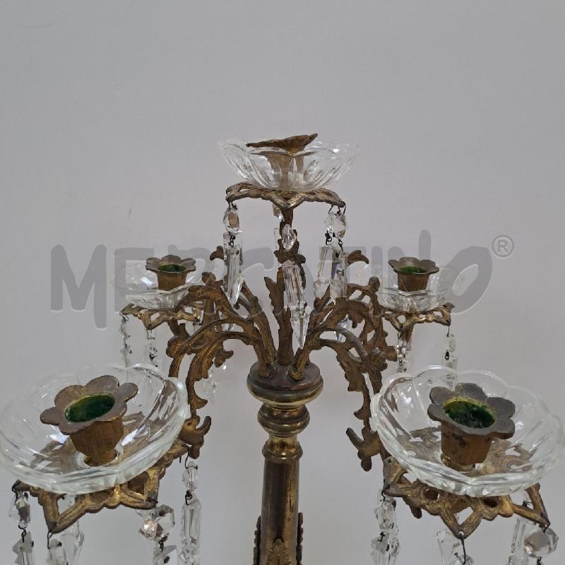 CANDELIERE VECCHIO OTTONE 5F  | Mercatino dell'Usato Latina 3