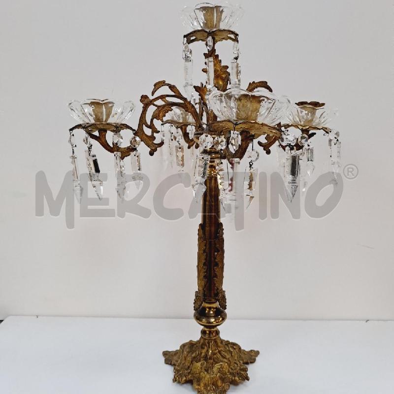 CANDELIERE VECCHIO OTTONE 5 F | Mercatino dell'Usato Latina 1