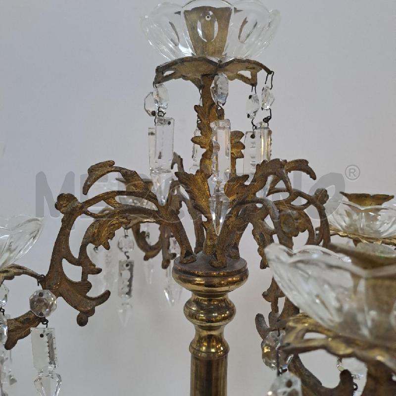 CANDELIERE VECCHIO OTTONE 5 F | Mercatino dell'Usato Latina 2