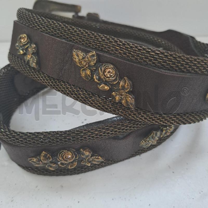 CINTURA METALLO PELLE STRASS DA RIV INTERN | Mercatino dell'Usato Latina 3