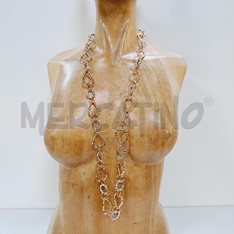 COLLANA DORATA CUORI B & P | Mercatino dell'Usato Latina 1