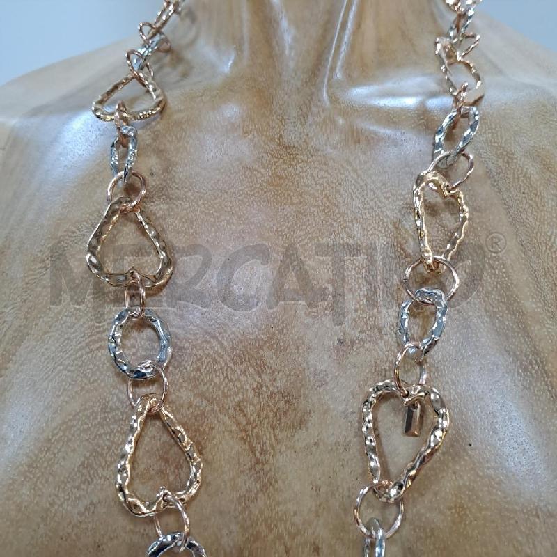 COLLANA DORATA CUORI B & P | Mercatino dell'Usato Latina 2