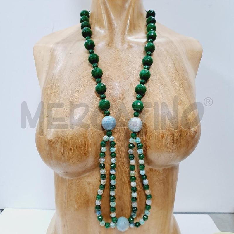 COLLANA LUNGA PIETRE DURE | Mercatino dell'Usato Latina 1
