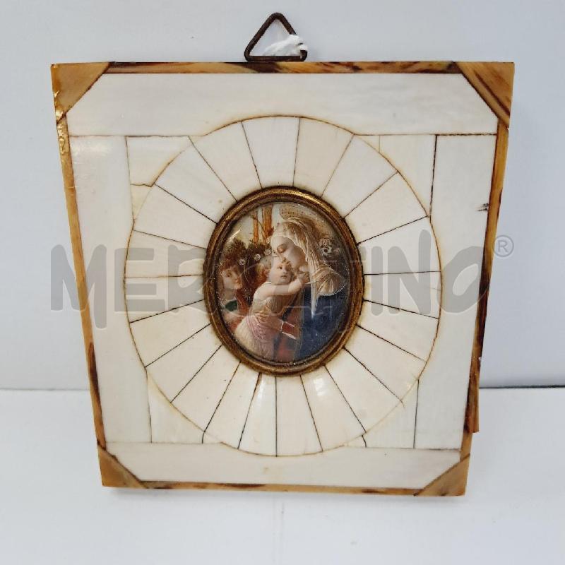 CORNICETTA OSSO MADONNA CON BAMBINO  | Mercatino dell'Usato Latina 1