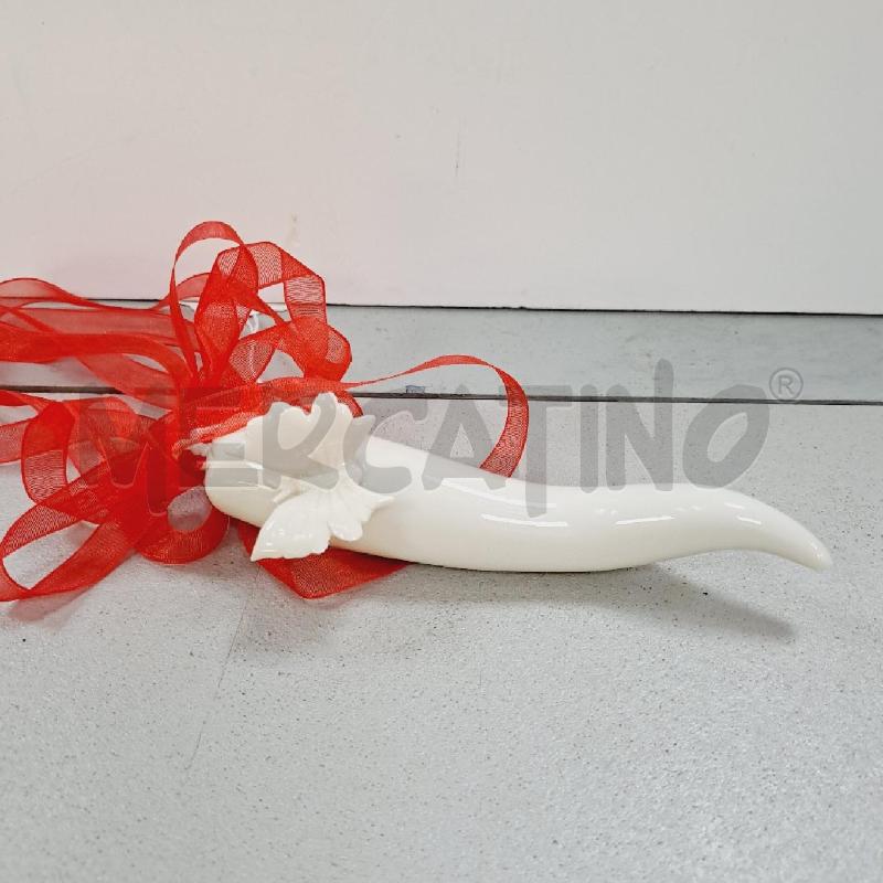 CORNO PORCELLANA CAPODIMONTE | Mercatino dell'Usato Latina 1