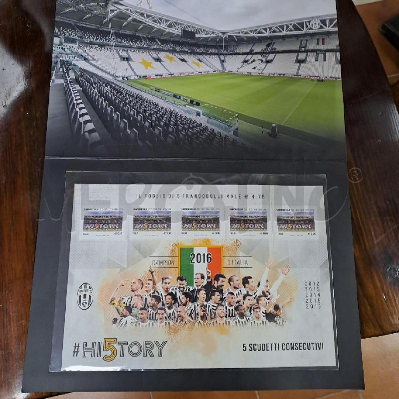 FRANCOBOLLI CELEBRATIVI JUVENTUS 2016 | Mercatino dell'Usato Latina 1
