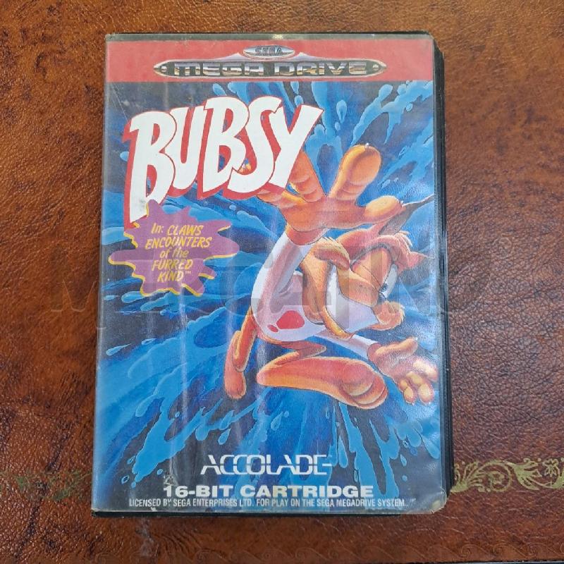 GIOCO SEGA MEGA DRIVE BUBSY | Mercatino dell'Usato Latina 1
