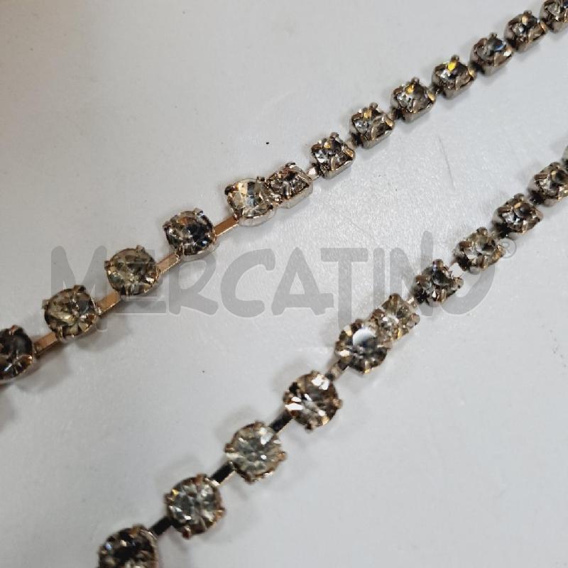 GIROCOLLO VINTAGE STRASS A SCALARE  | Mercatino dell'Usato Latina 2