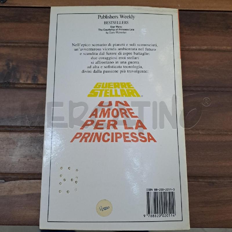 GUERRE STELLARI UN AMORE PER LA PRINCIPESSA | Mercatino dell'Usato Latina 2