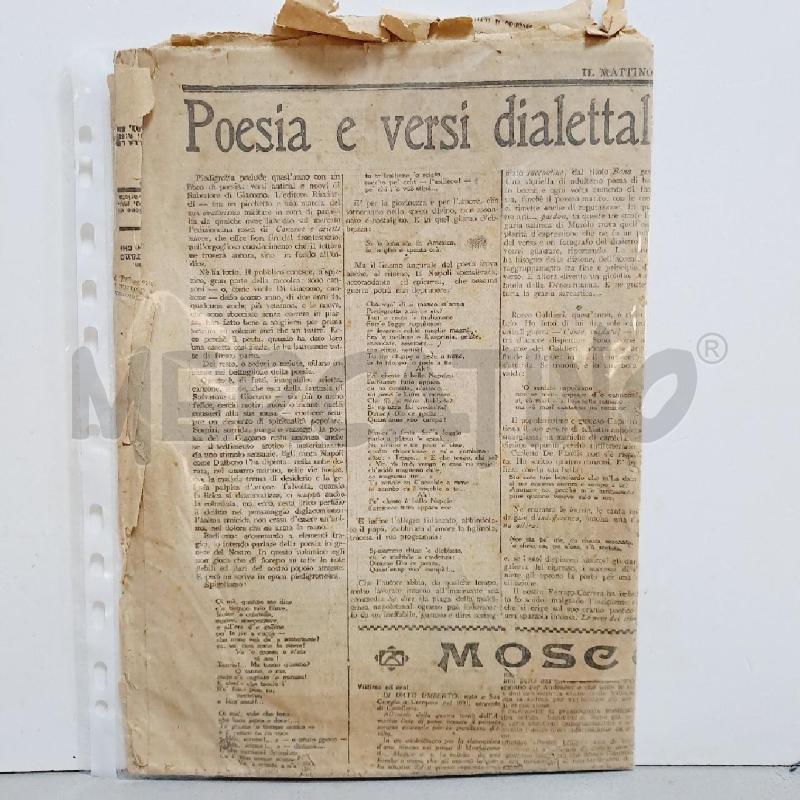IL MATTINO 27-28 AGOSTO 1916 | Mercatino dell'Usato Latina 1