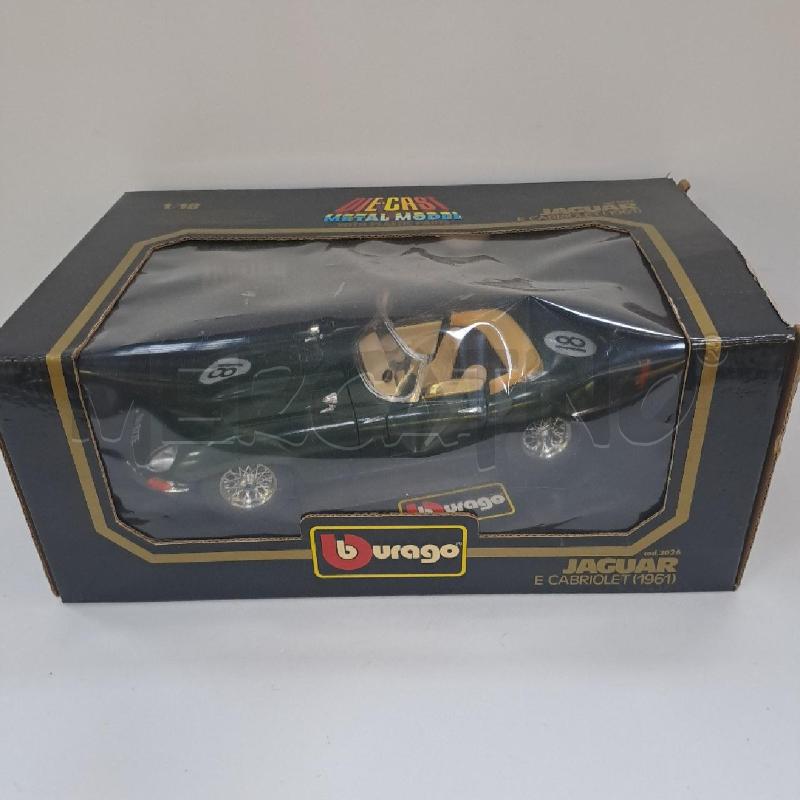 JAGUAR E CABRIOLET 1961 BBURAGO 1:18 | Mercatino dell'Usato Latina 1