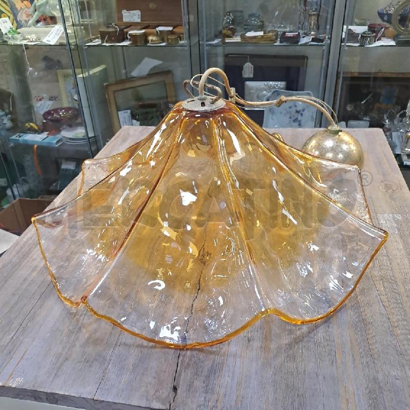 LAMPADARIO LA MURRINA COLOR AMBRA | Mercatino dell'Usato Latina 1