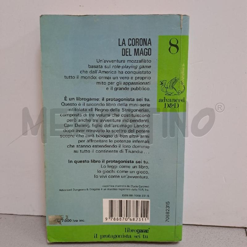 LIBRO GAME LA CORONA DEL MAGO | Mercatino dell'Usato Latina 2